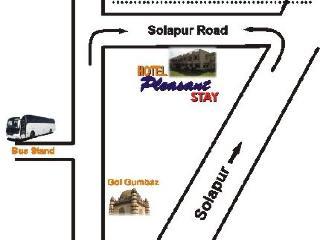 Hotel Pleasant Stay Bijapur  Exterior photo